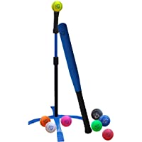 Los mejores  - Macro Giant 27 Pulgadas de Juego de Pelota- 1 Bate de béisbol de Espuma- 8 Pelotas de béisbol de Espuma- Colores…